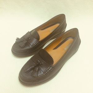 GEOX || Italian Leather Loafer 7.5 All Black